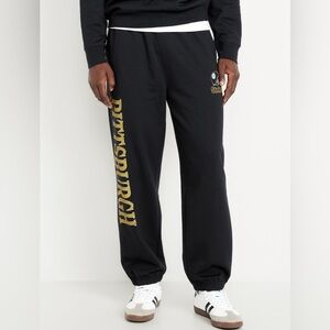 NWT Pittsburgh Steelers Baggy Jogger Sweatpants Sz L ( #788665)